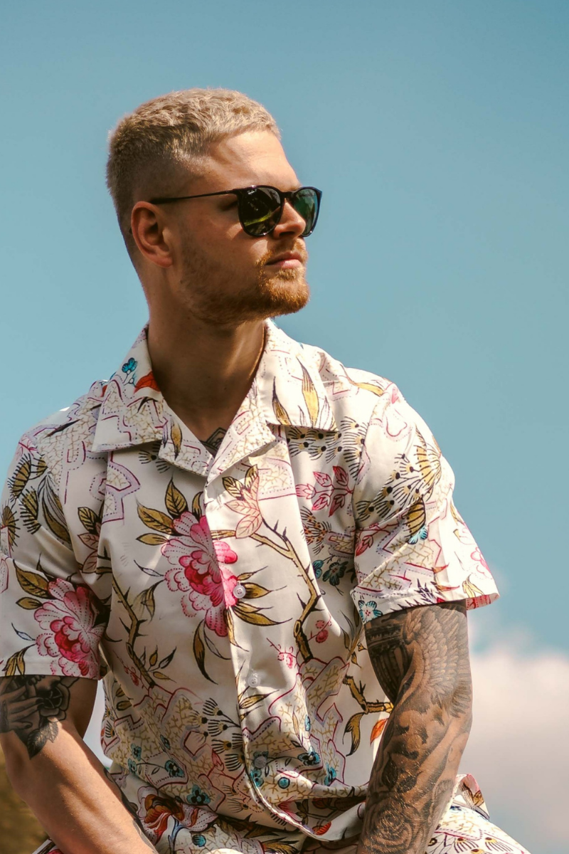 Festival Outfit Blouse Delicate Flower